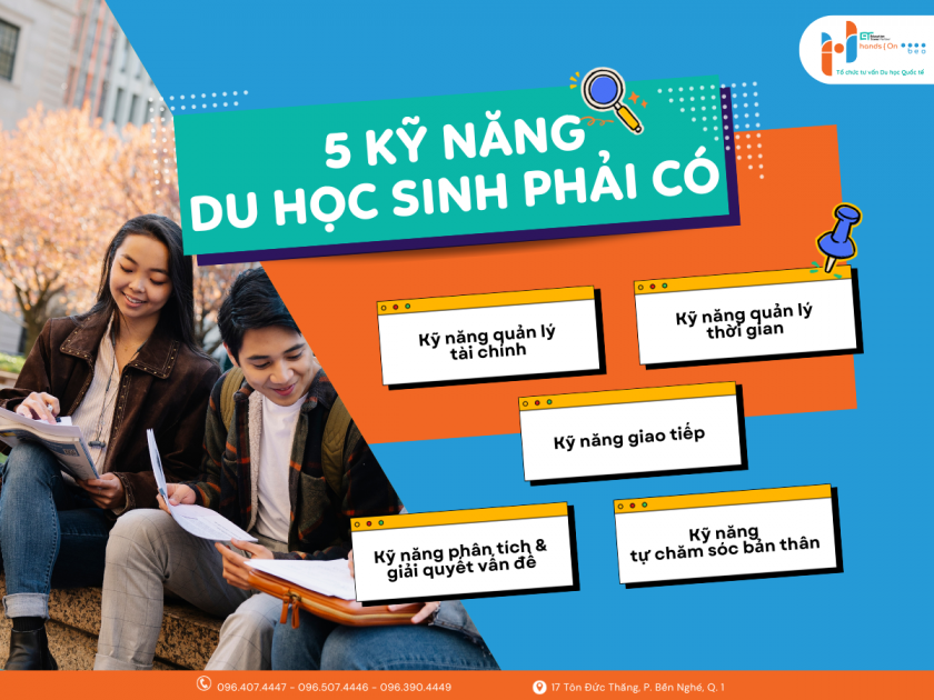 5 kỹ năng nhất định phải có trước khi du học!