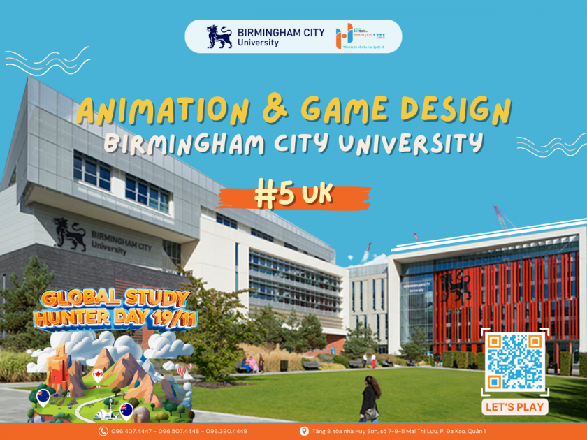 Animation & Game Design Birmingham City University