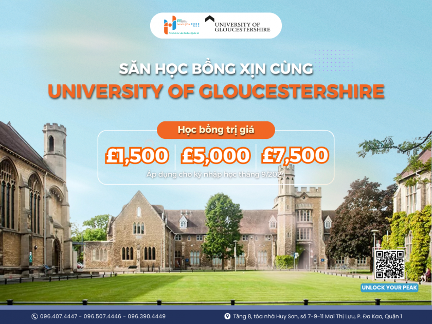 Du học Anh University of Gloucestershire | Hands On - BEO