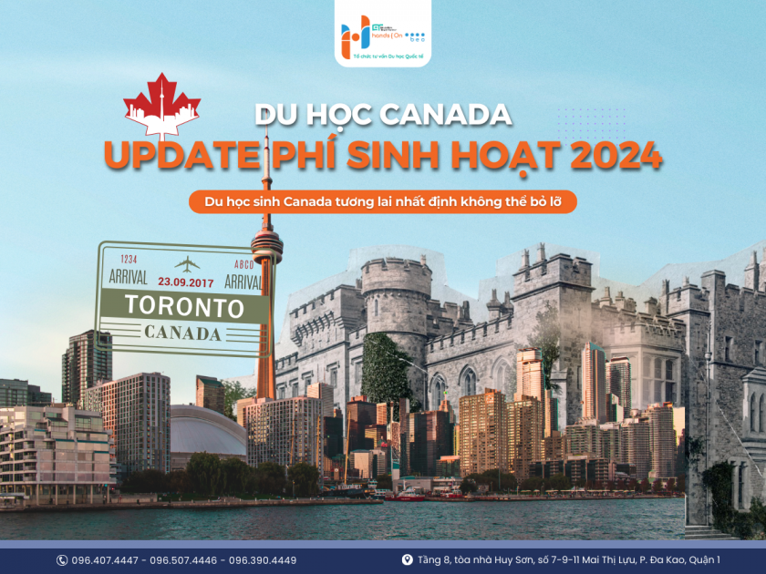 Chi phí sinh hoạt du học Canada 2024 | Hands On - BEO