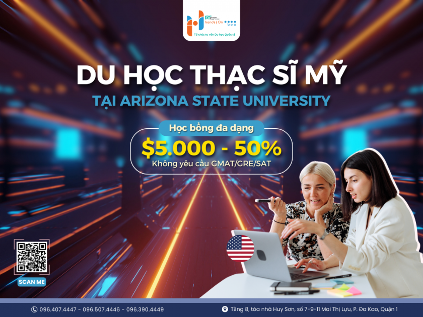 Du học Thạc sĩ Mỹ cùng Arizona State University | Hands On - BEO