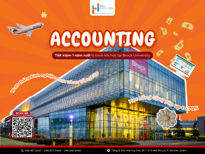 Rút ngắn 16 tháng khi học Accounting tại Brock University | Hands On - BEO