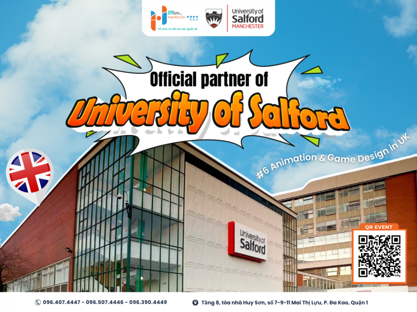 University of Salford: Cập nhật học phí, học bổng du học Anh 2024 | Hands On - BEO