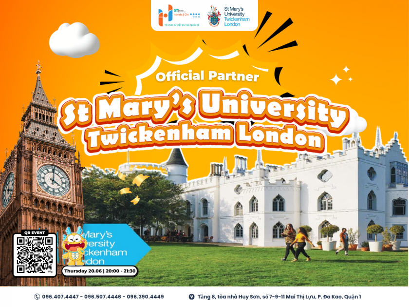 St Mary’s University: Cập nhật học phí, học bổng du học Anh 2024 | Hands On - BEO